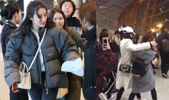 迪丽热巴|迪丽热巴意外摔坏粉丝手机，脱口而出7个字后，在场的群众都惊了