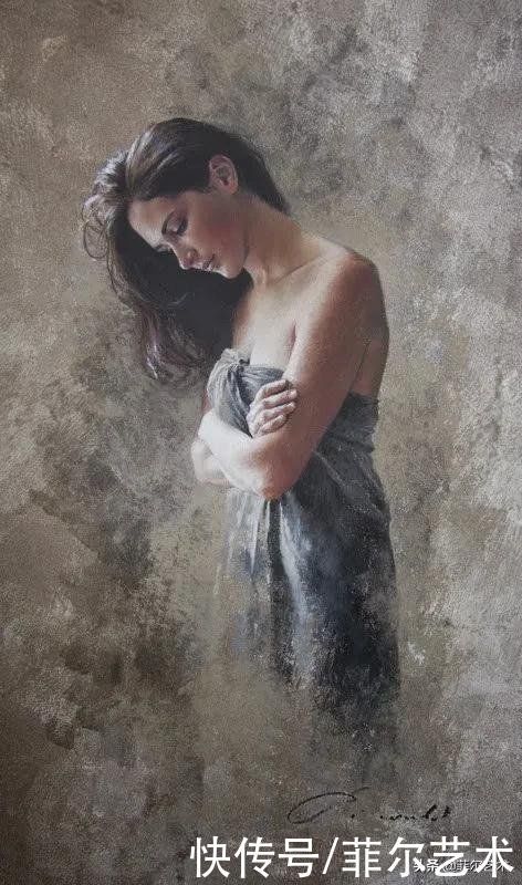 艺术学院$法国女粉彩大师,描绘的女性之美,细腻柔和