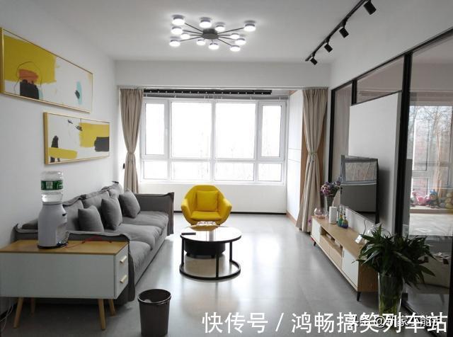 全屋|他家新房,全屋刮大白,没吊顶,局部非承重墙砸掉,美观又实用