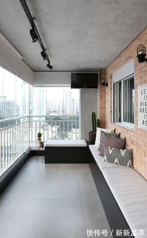 矮柜|你家阳台只用来晾衣服?邻居在阳台外侧打排矮柜,这做法太值得学