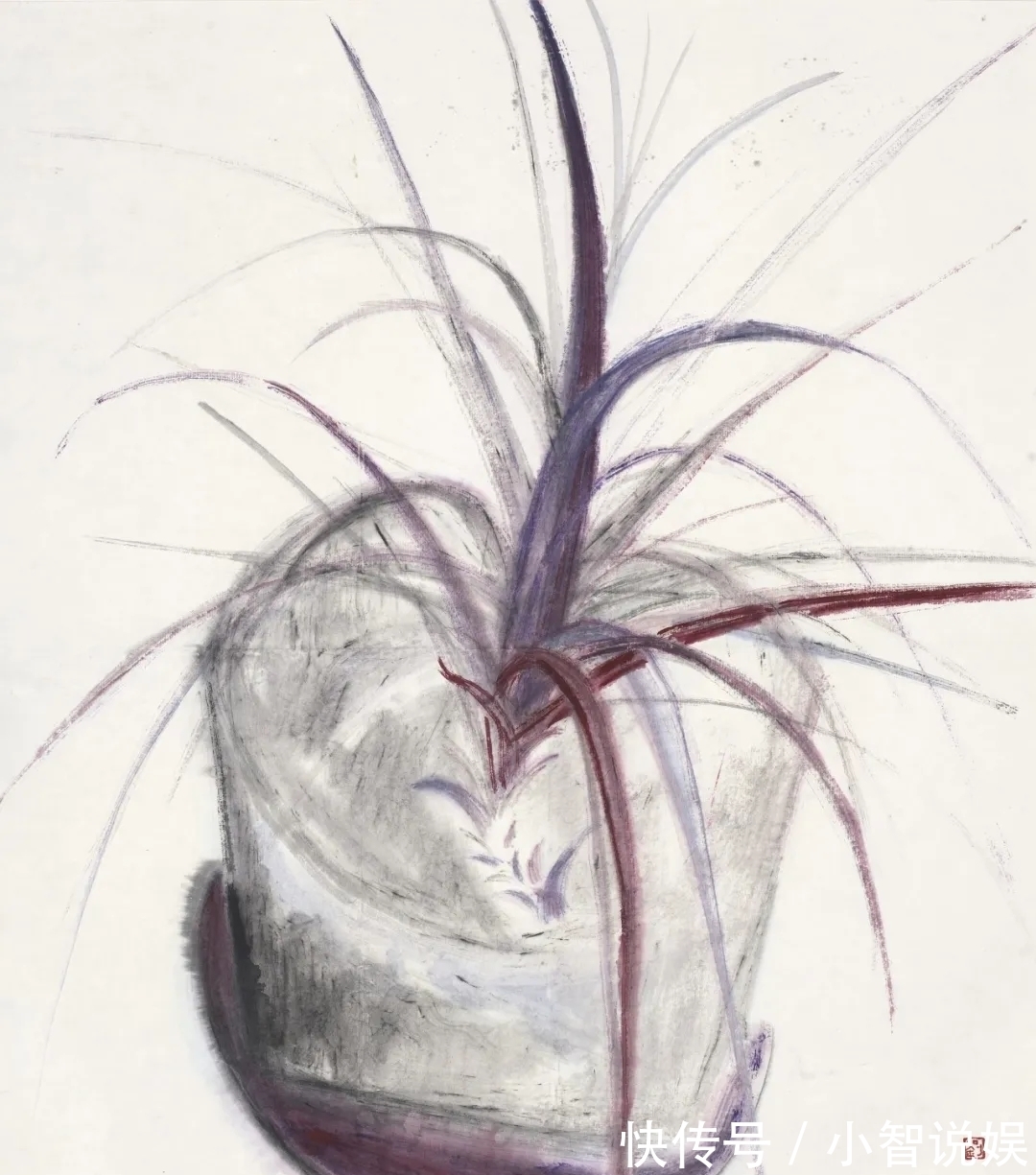 刘芳&当代国画|花非花墨非墨,刘芳的水墨花卉