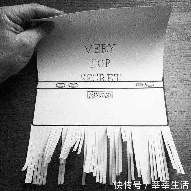 A4#歪果仁脑洞大开,把一张A4纸玩成这样,进来膜拜!!