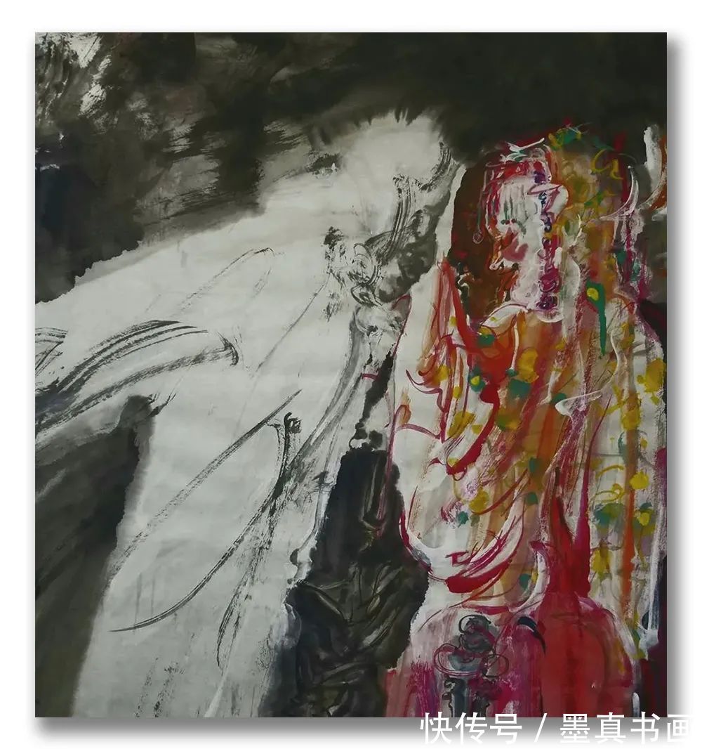 局部|《大美为真》中国当代书画名家学术邀请展—富中奇(局部)