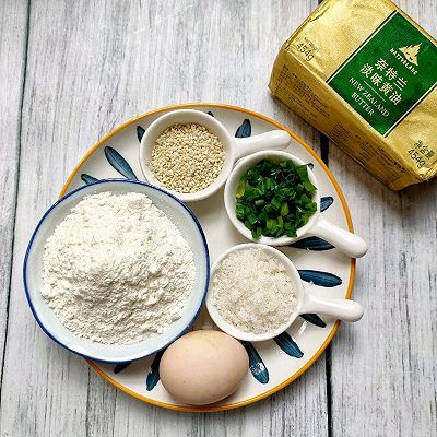 细砂糖|营养酥脆黄油香葱鸡蛋小饼干