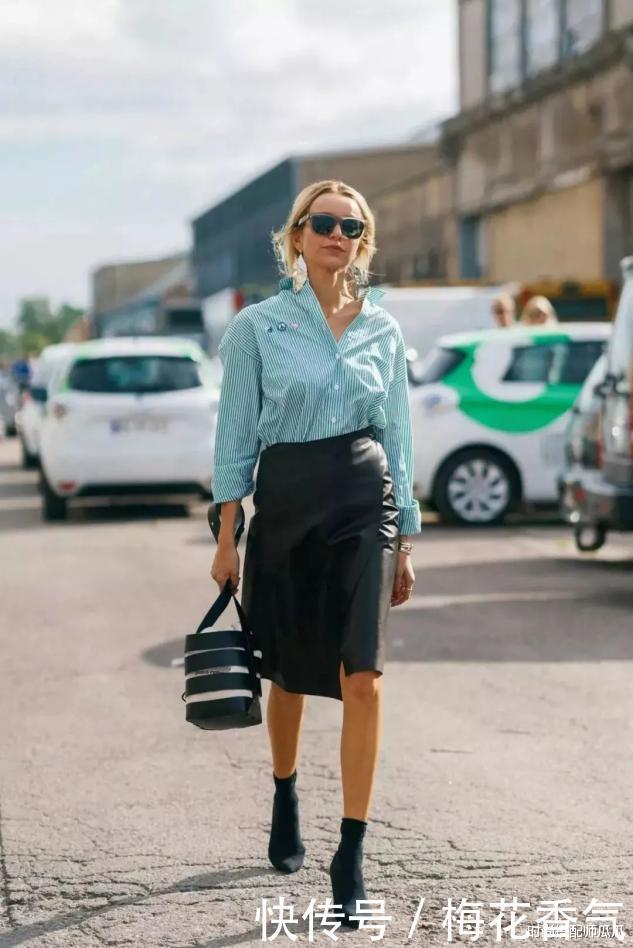 衬衫才是早秋的“扛把子”,今年流行穿这件,青春减龄又百搭