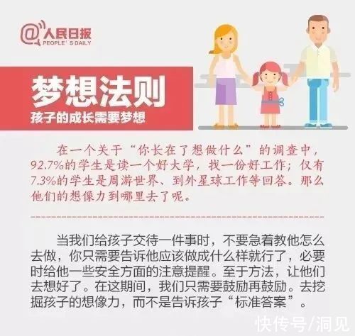 孩子|人民日报推荐：8个黄金教育法则