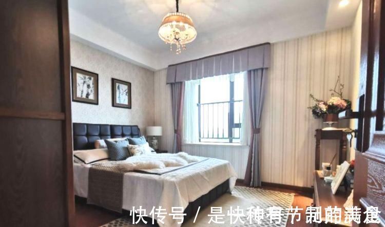 阳台|132㎡轻奢三居室,南北通透双阳台,朋友说这套房子可以打99分