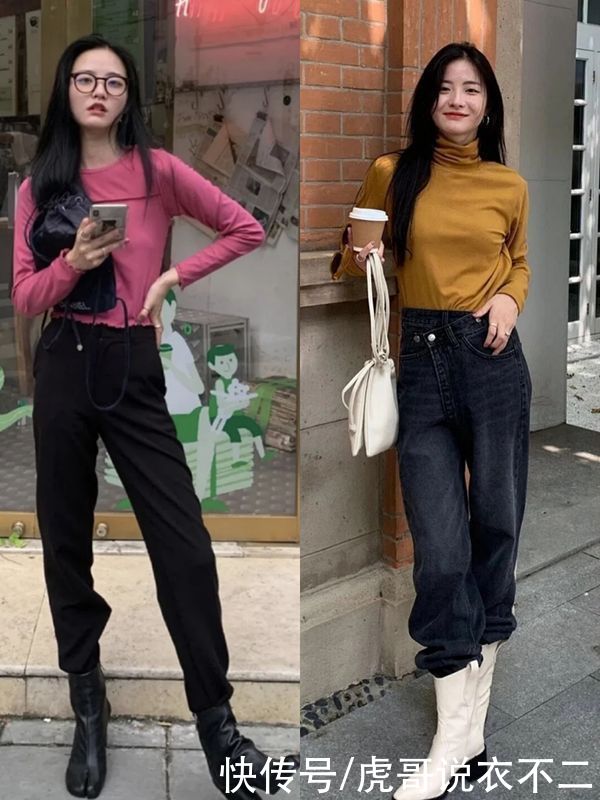 打底衫别总穿黑白灰，春季减龄还得靠彩色，单穿叠穿时髦又优雅