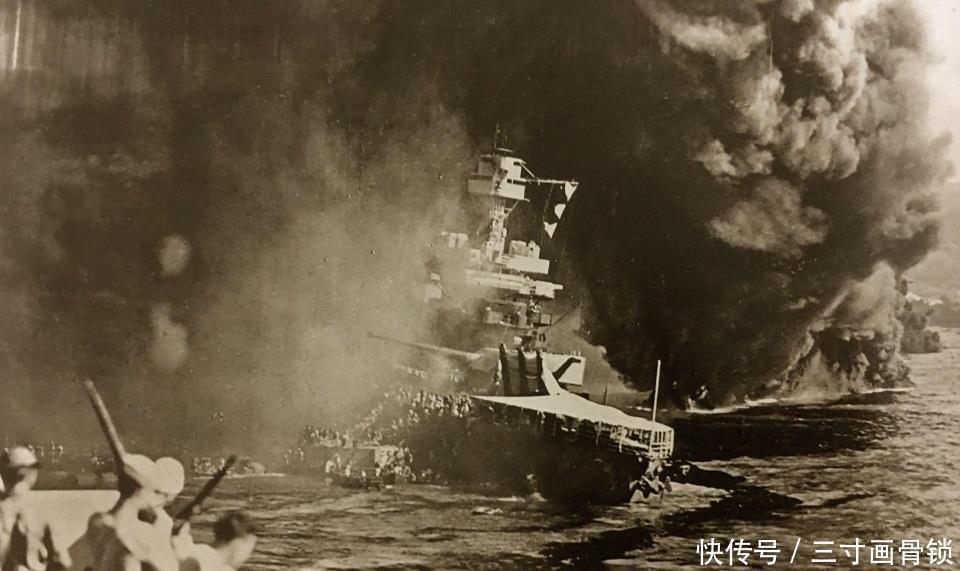 军突袭珍珠港期间|日军偷袭珍珠港时的老照片,美国为自己的放纵吞下了苦果