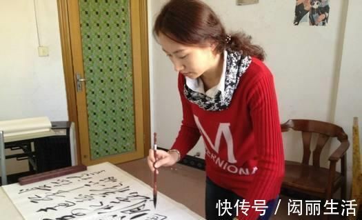 中国书画|农村美女郭剑琼的“毛体书法”到底有多棒,看看你就知道了