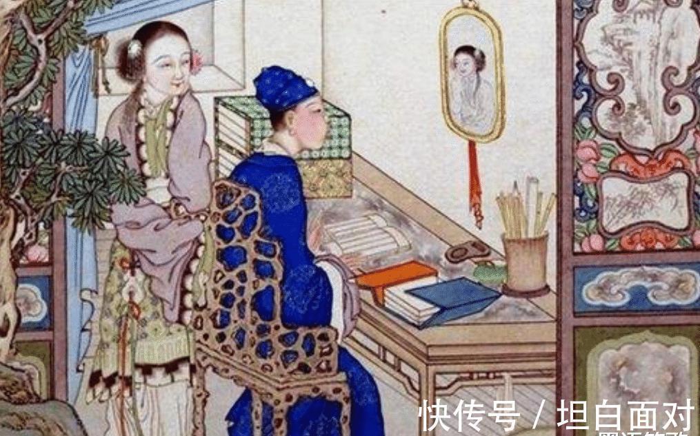 女鬼图$清朝名画“女鬼图”,放大后才知她在干啥?多数人不敢细看