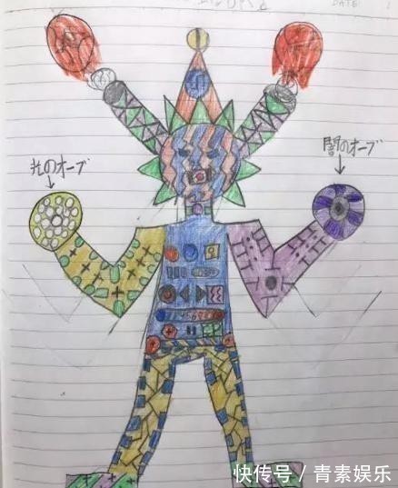 希腊神话!老爸修改儿子画作引热议,本以为是略加指点,画完后差点特效化