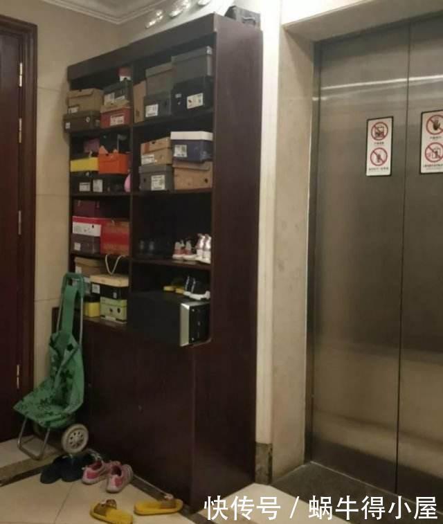 楼道|邻居把鞋柜放楼道,老妈怒斥没有公德心,邻居:我花钱了!
