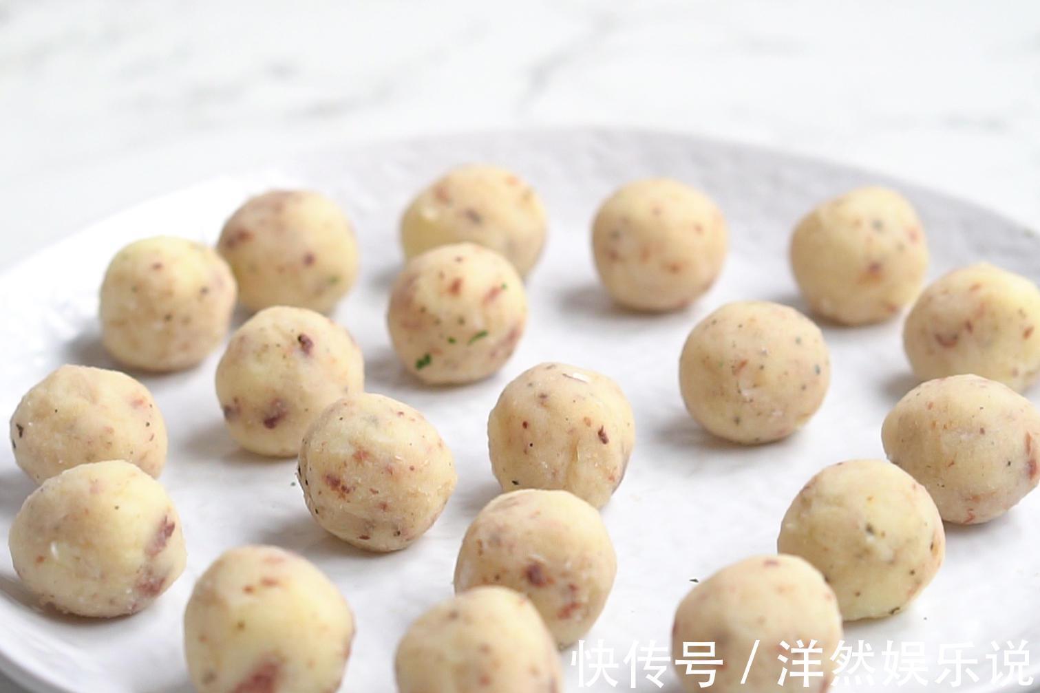 超好吃的土豆球做法，外酥里软特别香，吃了二十个也不觉得腻
