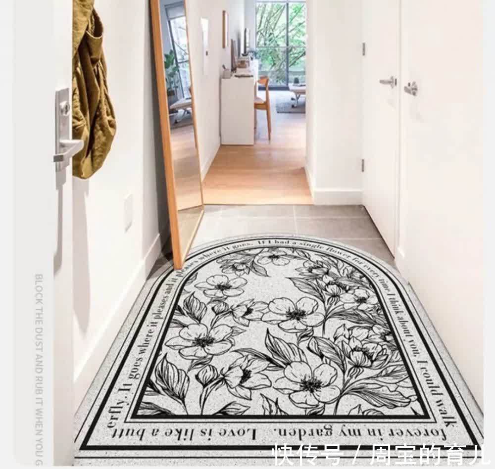 丝圈|入户地毯,家里的“门面担当”,高级风满满