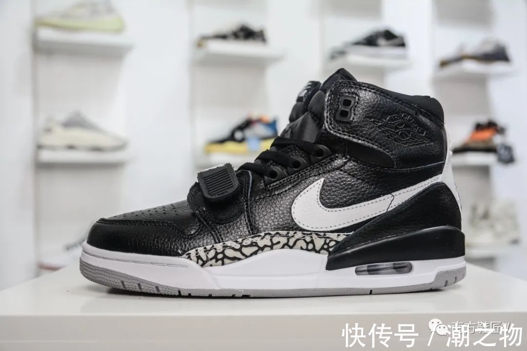 黑白|设计新颖，Air JordanLegacy 黑白经典配色，潮人上脚款?
