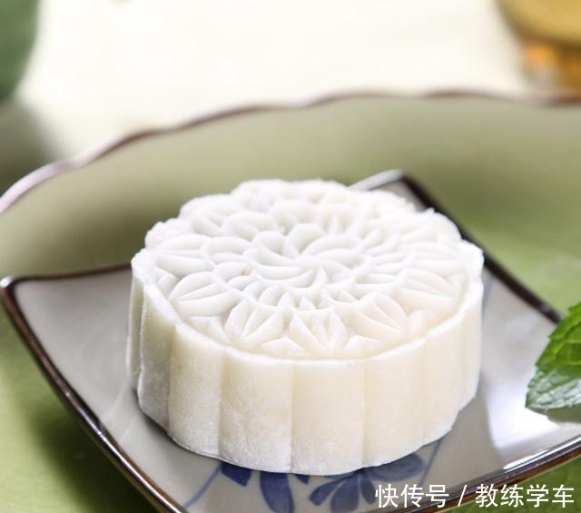 冰皮月饼,吃起来有种冰激凌的感觉!