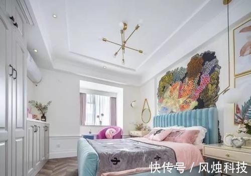 衣柜|87㎡小三房,电视墙太漂亮了,尤其“餐厨一体”实用极了