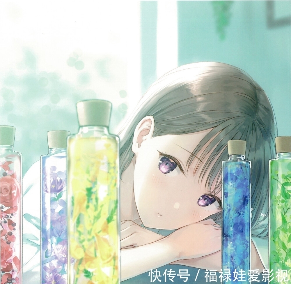 jk|这位画师笔下的二次元美少女,过于清纯,看完总让人感觉想谈恋爱