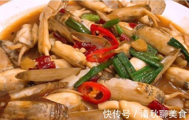 酸菜|美食推荐酸菜麻辣鱼片，生煎带鱼，酱汁炒海蛏，粉丝蒸龙利鱼