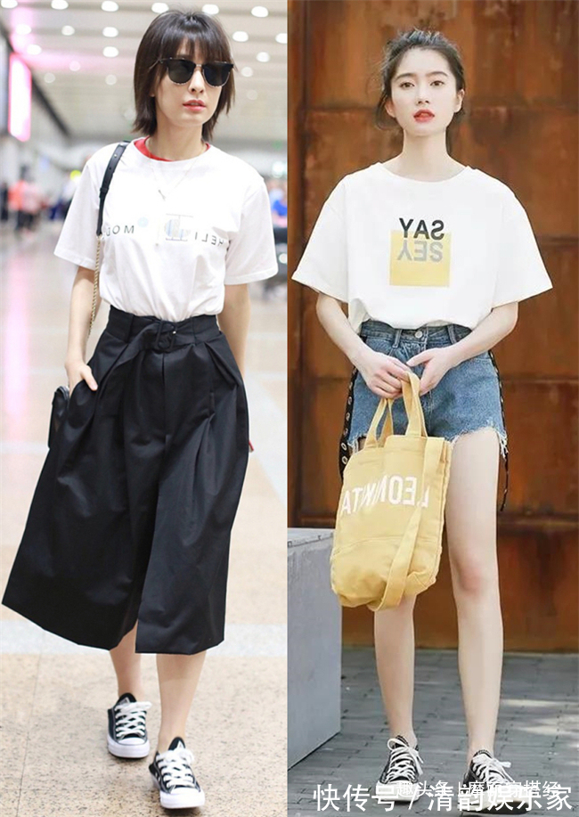 小仙女|穿对帆布鞋,比高跟鞋还要更加时髦有型!