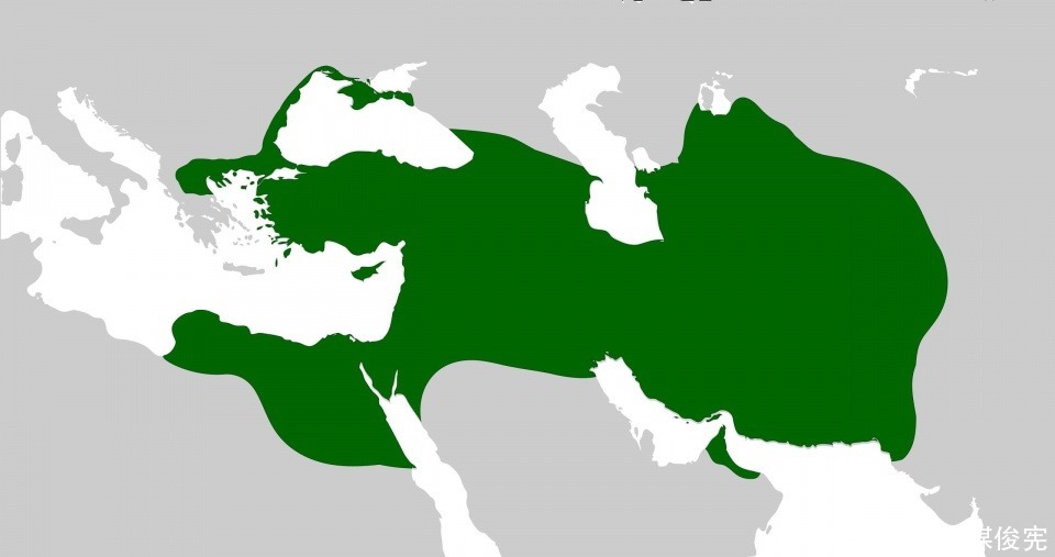 帝国|世界历史几大帝国，放到同一张世界地图，会是怎样？