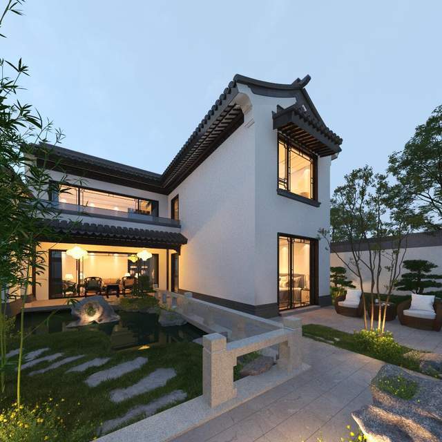 小别墅|这几套农村二层小别墅,经济适用布局好,高端又实用