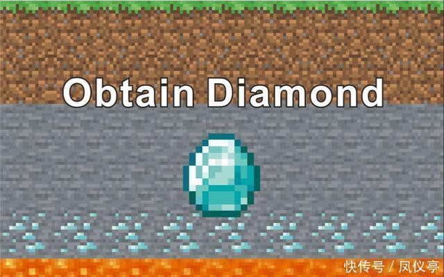 这是minecraft中最为神奇的矿物生成 我在地表发现了钻石矿脉 快资讯