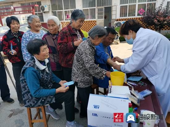 健康|高泽街道卫生院开展老年人健康查体活动