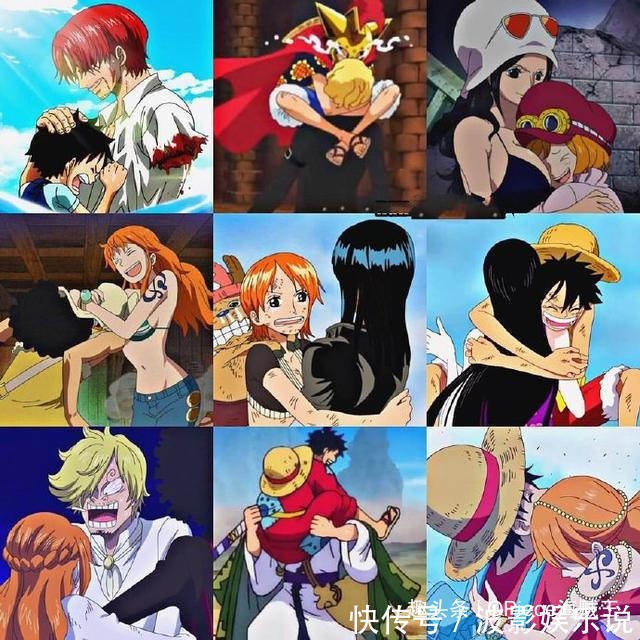 拥抱|海贼王中9个温馨的拥抱,路飞拥抱了这5人,每一次理由都不同