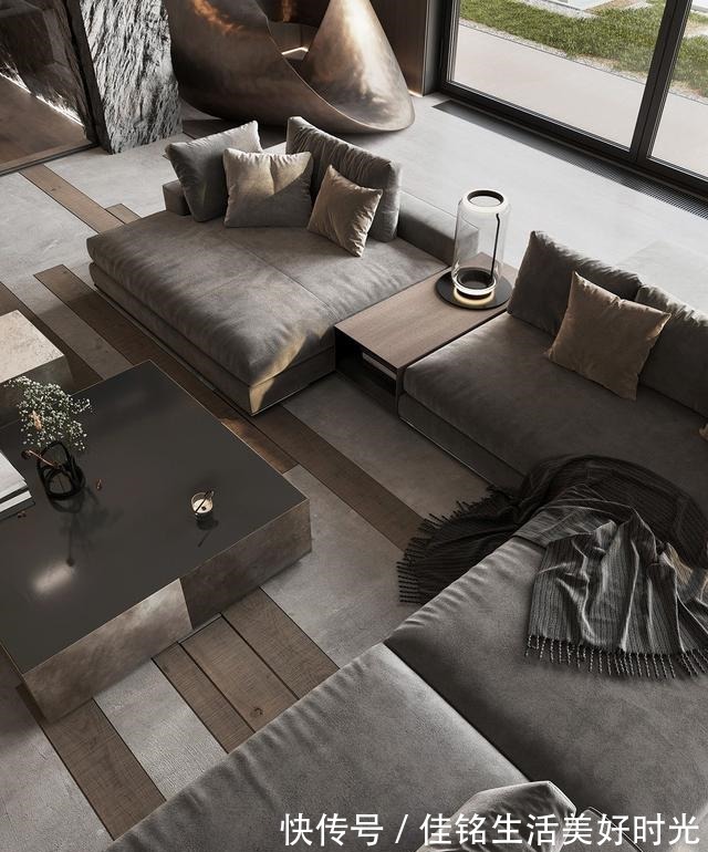 露台|极具现代感的乌克兰750M时尚住宅!