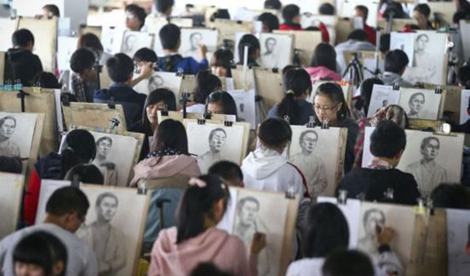 抽象派&“栽”在美术生手里的明星：王一博画风清奇，邓紫棋成“抽象派”