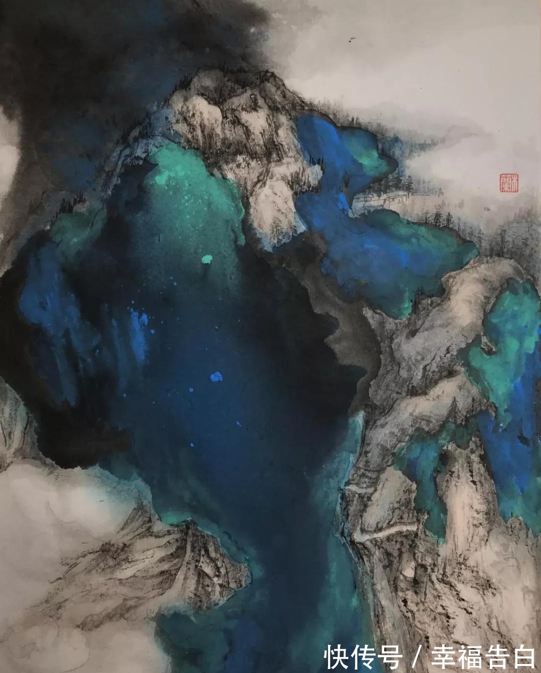 师法|北师大书画协会会长李木兰:笔墨青山作品鉴赏