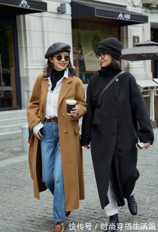 秋冬 看了三木妈妈的穿搭,突然发现,中年女人还是选这些大衣更洋气