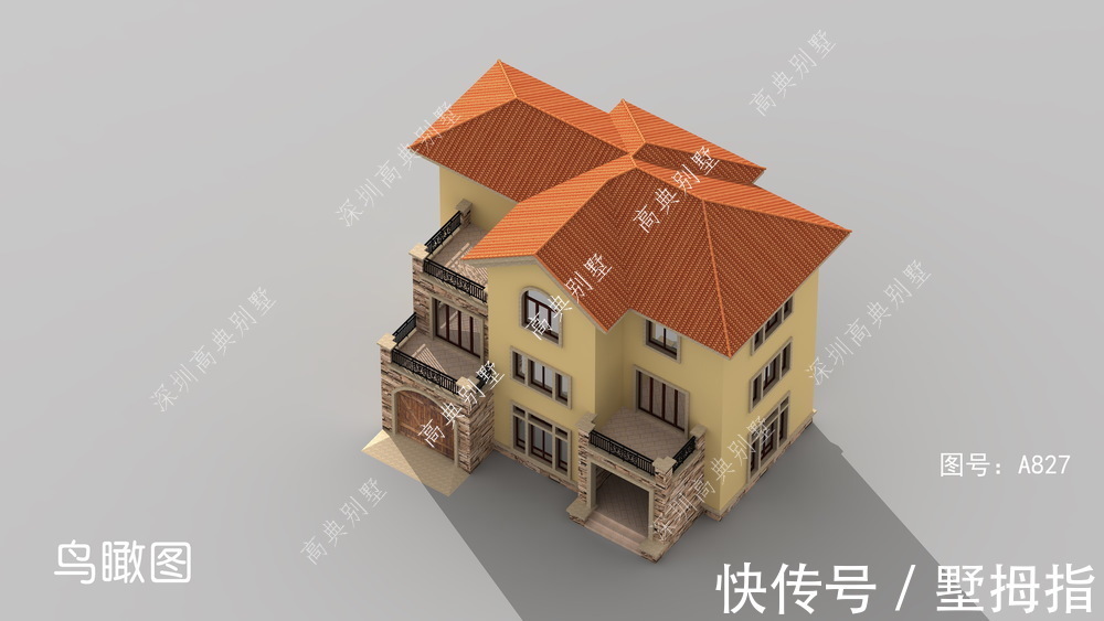 农村|欧式农村别墅，给人眼前一亮的感觉