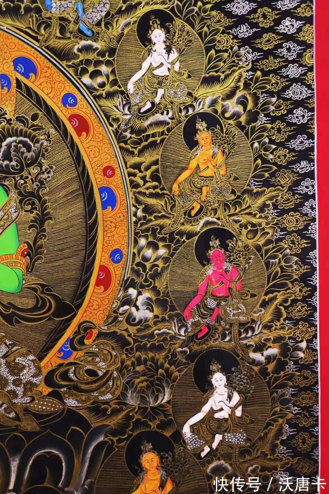 藏传佛教$二十一度母唐卡都表现了什么内容?