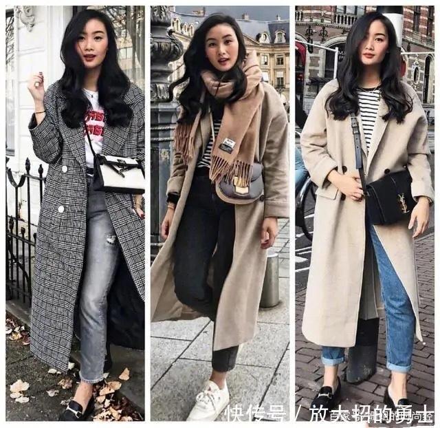 这个博主厉害!158cm穿大衣真高级,总结这4个诀窍