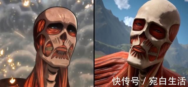 贝特霍尔德|进击巨人动漫游戏画风对比:铠之巨人帅炸,阿尼深刻诠释冰山美人