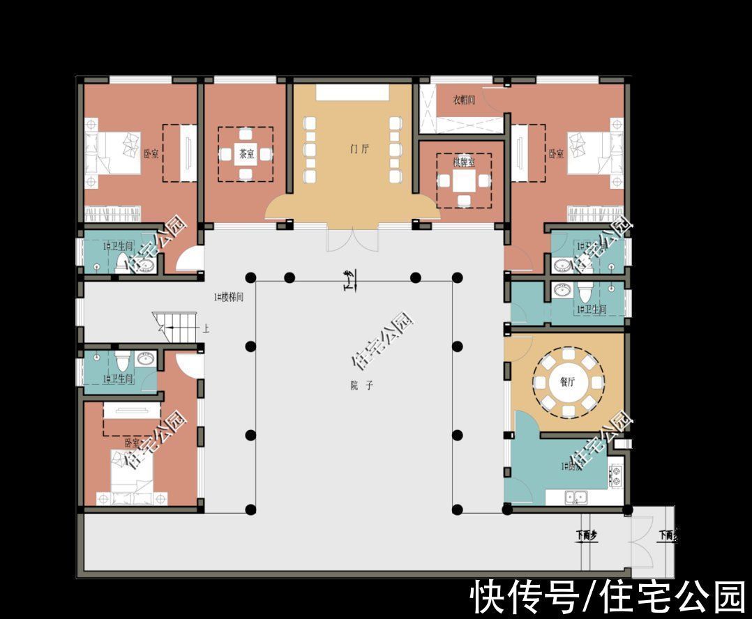 大宅|精选15套中式大宅，农村就该建这样的房子，太美了