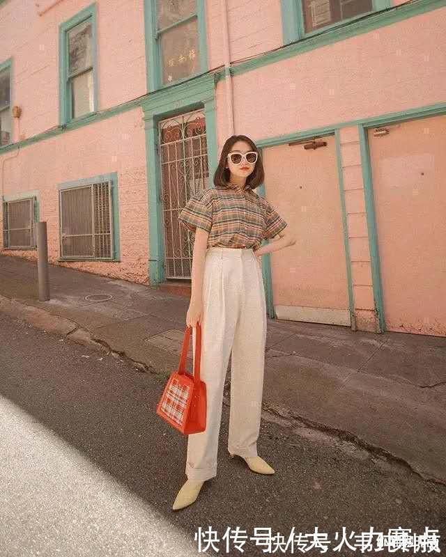 版型 阔腿裤已经凉了,今年最流行的一种裤子叫“托腹裤”,遮肉又显瘦