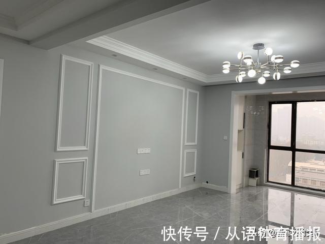 乳胶漆|她家装修花了12万,打造网红款电视墙,请木工师傅打柜子很喜欢