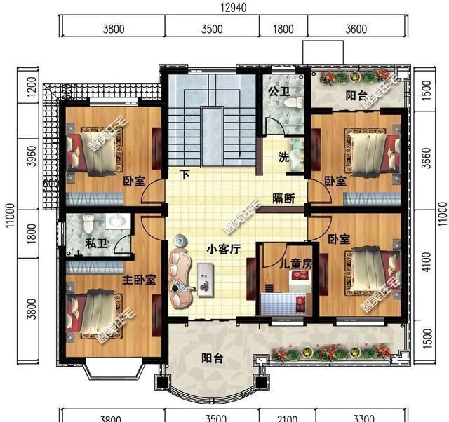 闺蜜|闺蜜家要盖新房,毛坯预算准备了28万,这两户型定不会让她失望