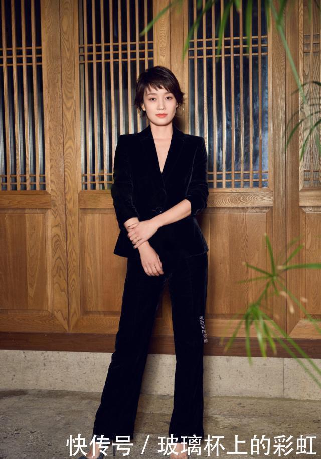 马伊琍|马伊琍又剪头发,波波头变“狗啃短发”太有女人味,别人驾驭不了