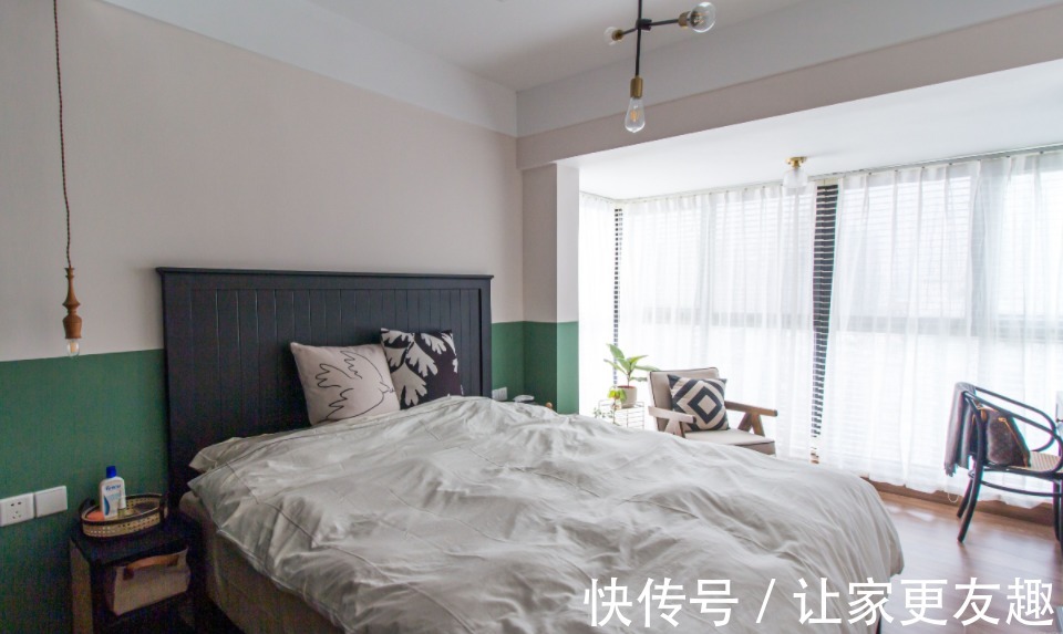 全职妈妈|三口一猫混搭风,100㎡二室,全职妈妈亲手布置