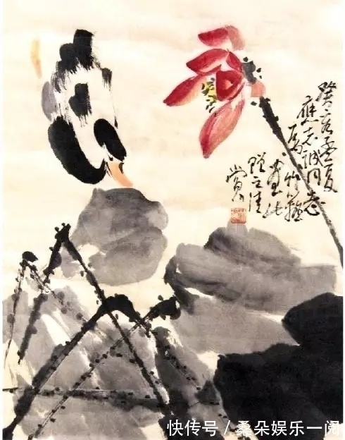 夏天|酷暑难耐的夏天,看完孙竹篱的花鸟画,能否给你带来丝丝的凉意?