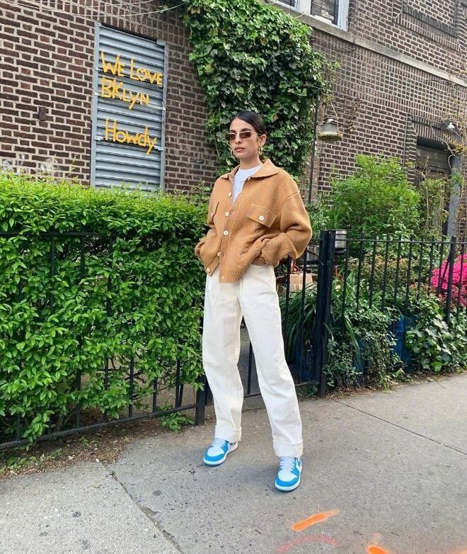 高跟鞋|街头感纽约时尚博主Danie 欧美运动风穿搭范本