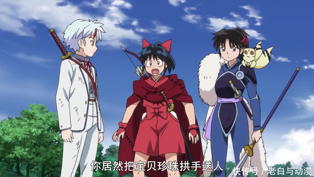 半妖的夜叉姬:幻梦蝴蝶登场,在给玲续命,杀生丸女儿喜欢理玖!