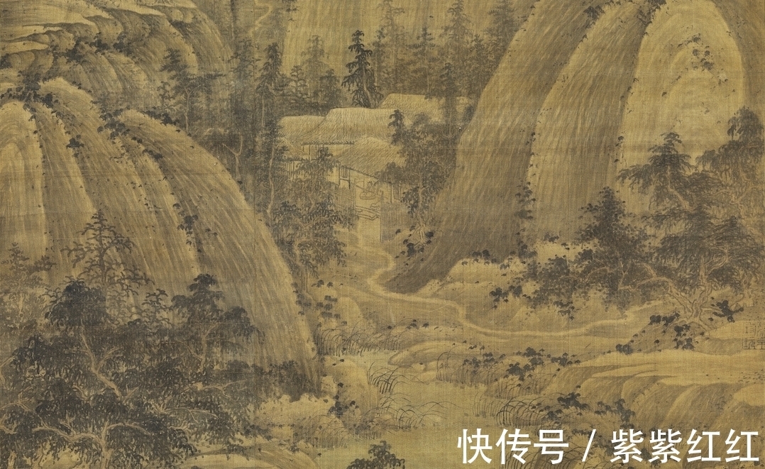 荆浩!笔意悠远的“南派正传”——僧侣画家巨然和他的《秋山问道图》