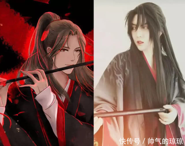 魔道祖师一个能cos魔道所有角色的女人，真是要吹爆她的颜啊