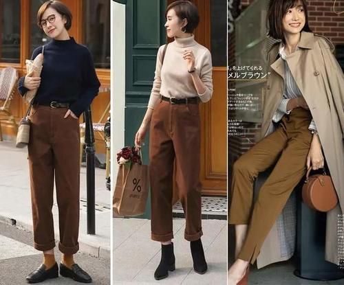 冬天裤子不要多，选对这三条，搭大衣、羽绒服时髦又显瘦